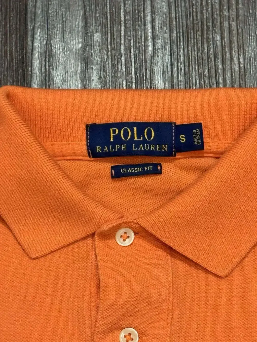 Polo Ralph Lauren Polo Shirt Orange Size Small